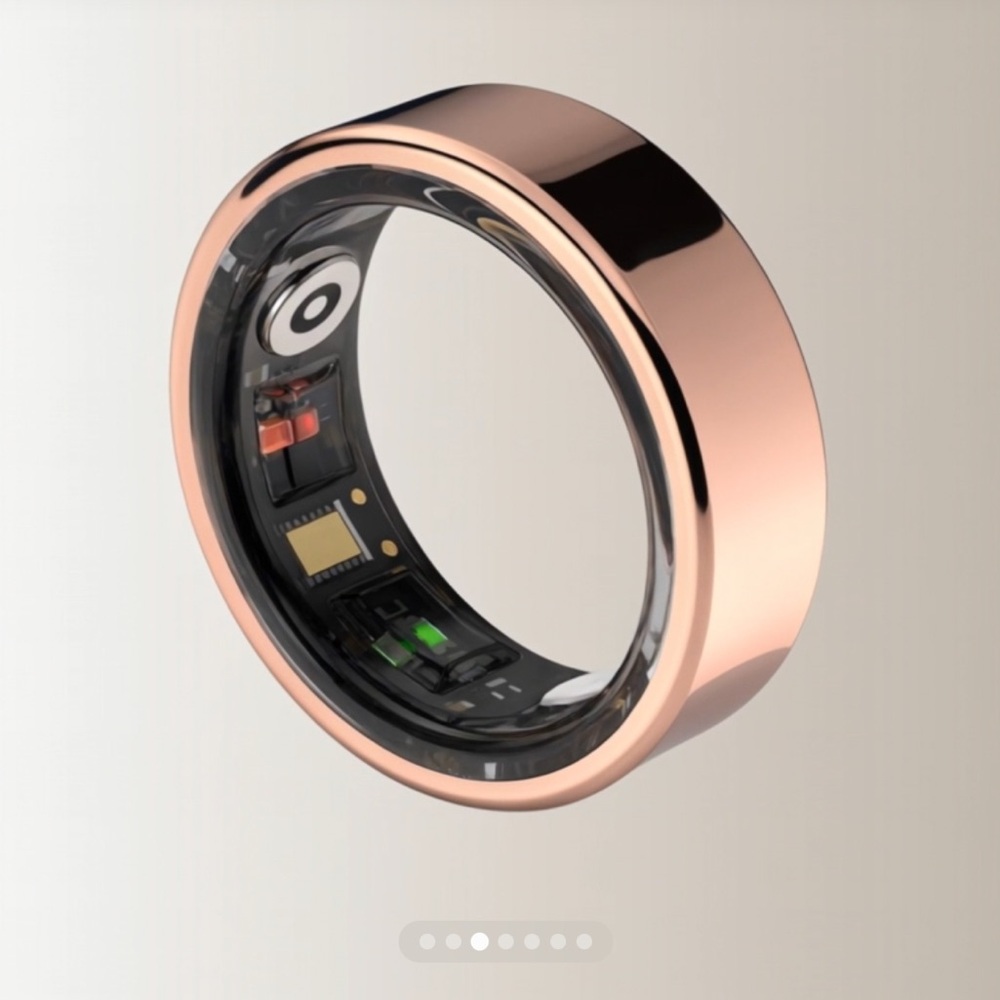 BNIB ROSE GOLD HALO SMART RING